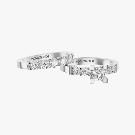 Glance Bridal Set (5 Stones)